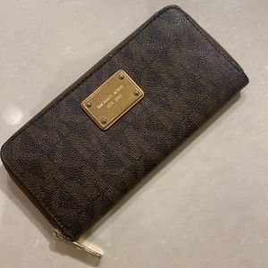 Michael Kors brown wallet